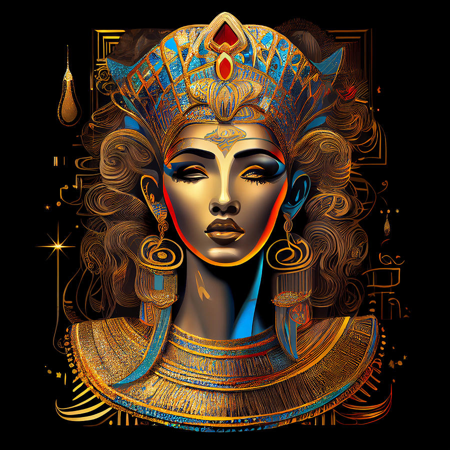 Cleopatra Loved to Impress Foreign Officials Digital Art by VRL Arts ...