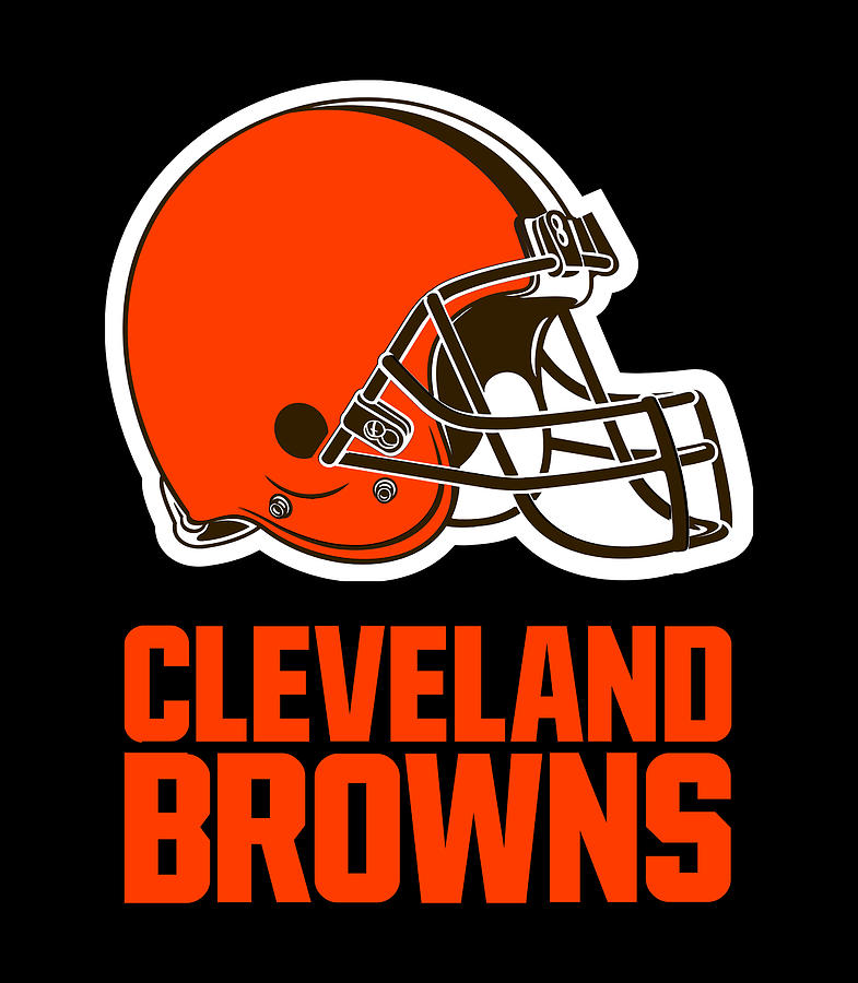 Cleveland Browns Logo Digital Art by Louis Preston