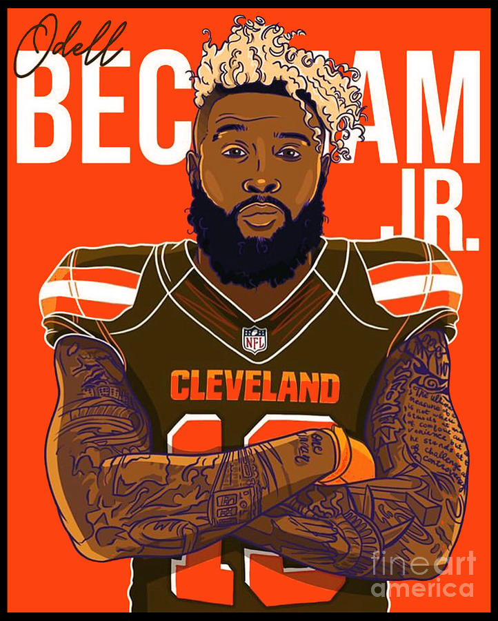 Cleveland Browns Digital Art by Melissa R Pena - Pixels