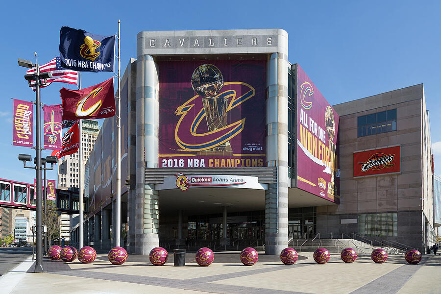 Cleveland Cavaliers The Q Photograph by Dale Kincaid