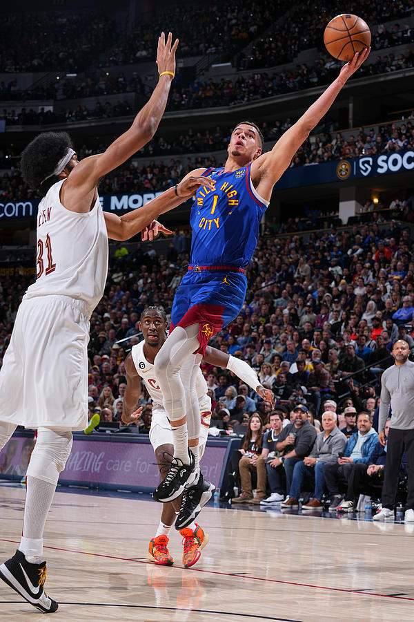 Cleveland Cavaliers v Denver Nuggets by Bart Young