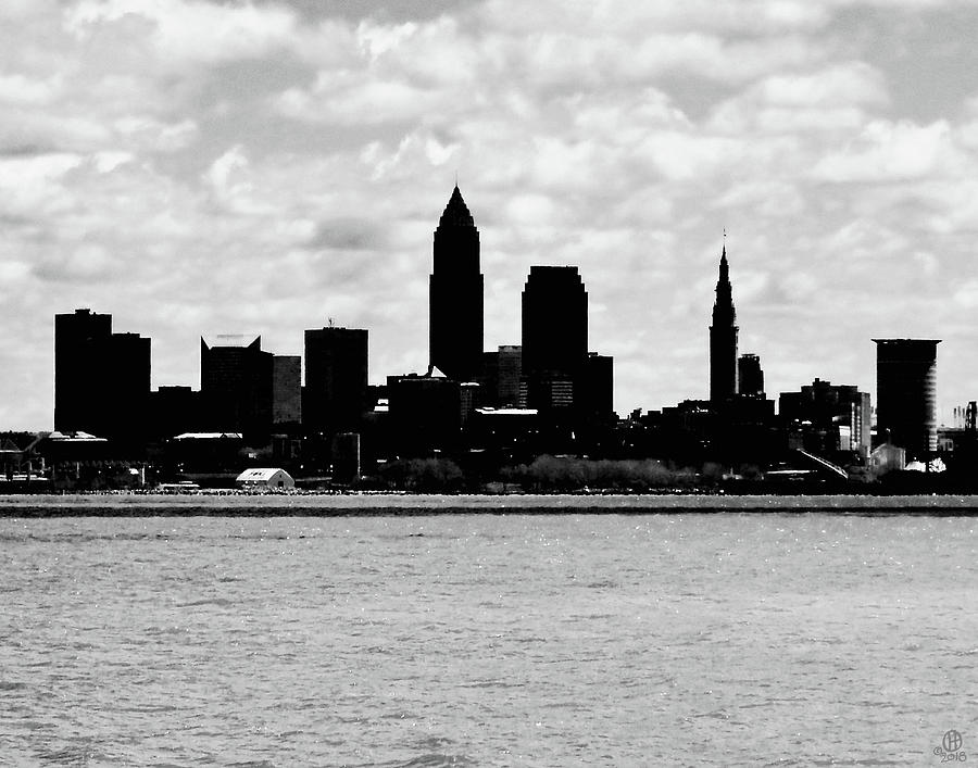 Cleveland Downtown Skyline 2 Photograph by Gary Olsen-Hasek