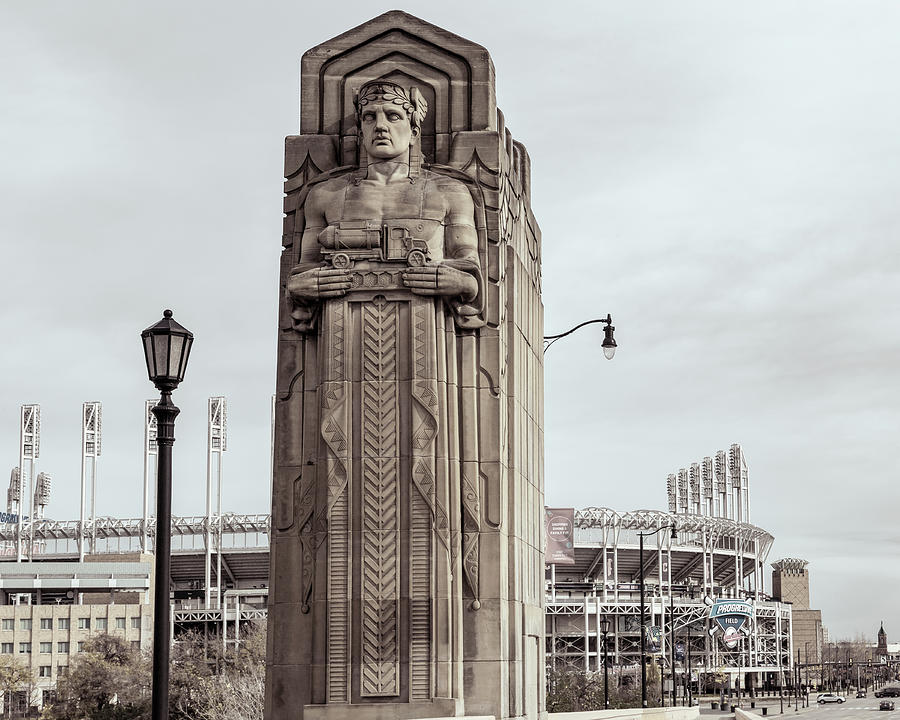 Cleveland Guardian Of Traffic Photograph by Dale Kincaid