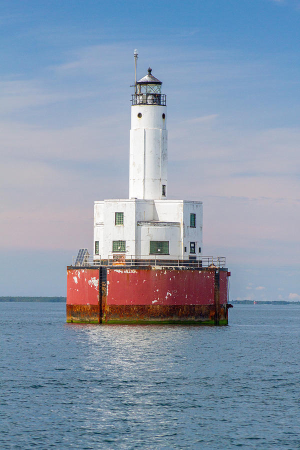 Cleveland Ledge Lighthouse Photograph by Nautical Chartworks - Fine Art ...