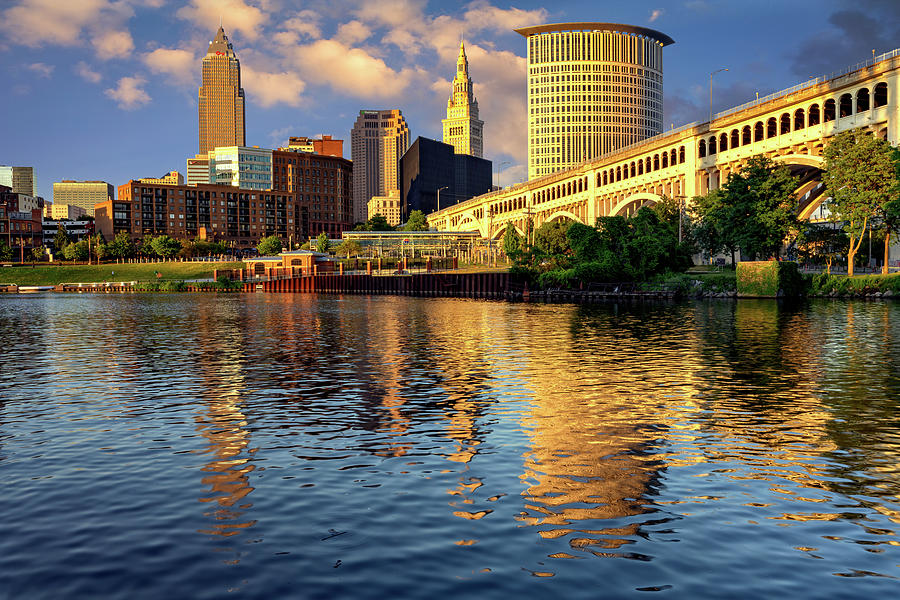 Cleveland Photograph - Cleveland Ohio by Rick Berk