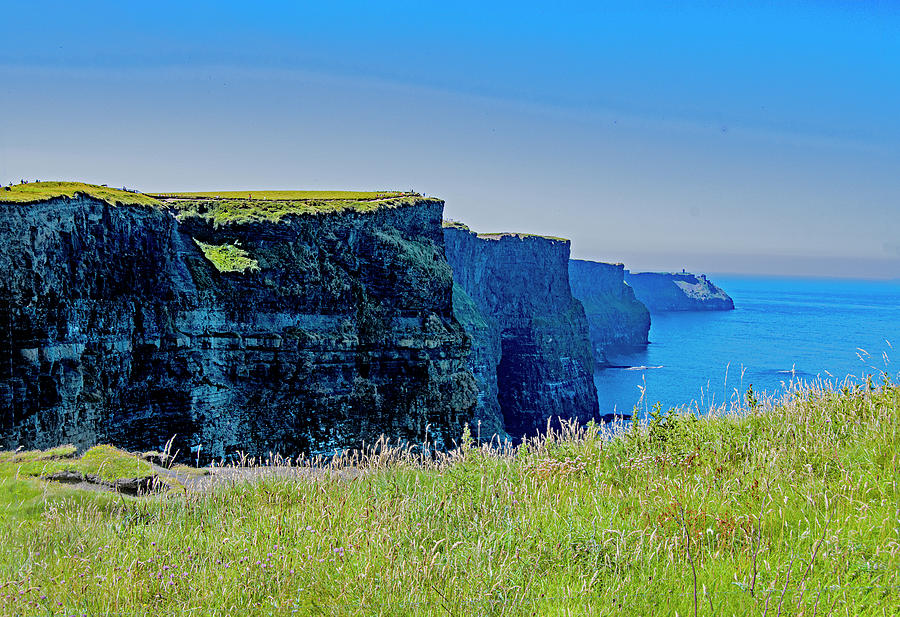 Cliff of Moher No. 2 Photograph by Edward Shmunes