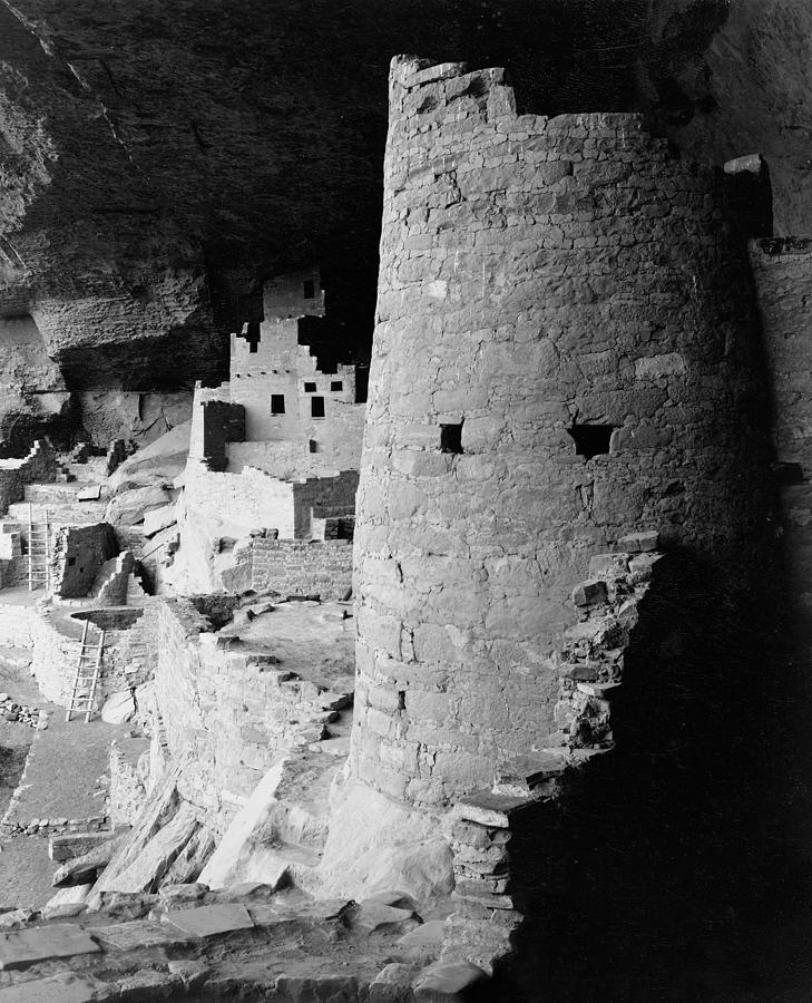 Ansel Adams Photograph - Cliff Palace, Mesa Verde National Park, Colorado, 1941 by Ansel Adams
