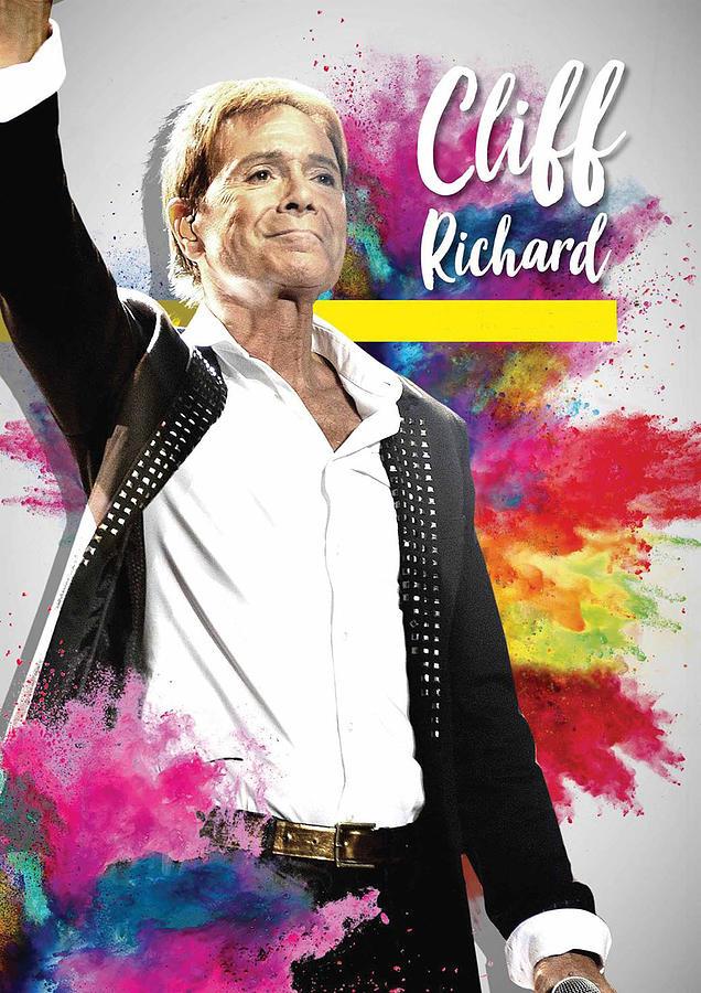 Cliff Richard Ji5 Digital Art by Bruce Springsteen