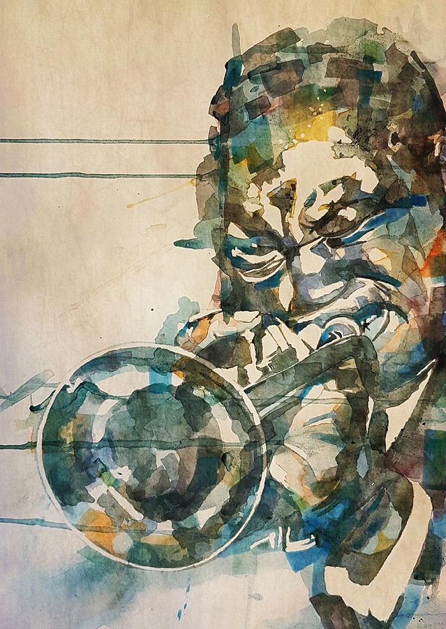 Clifford Brown Painting by Paul Lovering
