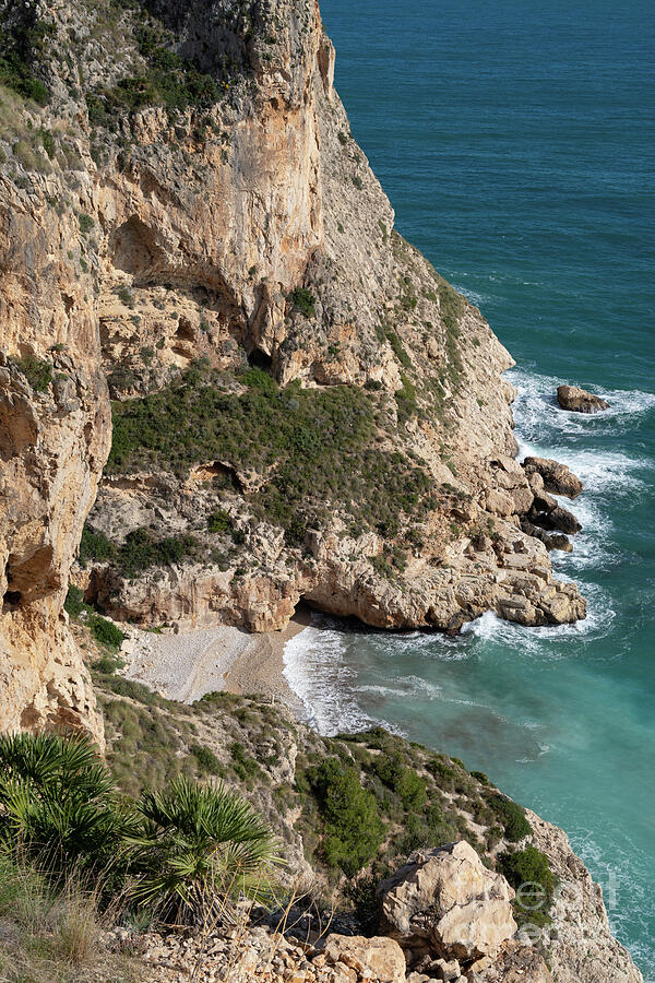 Cliffs And Dream Beach On The Mediterranean Photograph