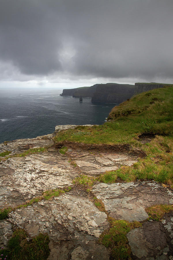 Cliffs Of Moher Liscannor Paving Photograph