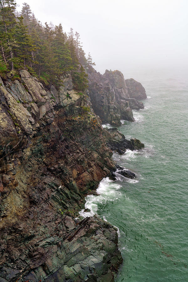 Lighthouse Photograph - Cliffs of the Bold Coast by Rick Berk