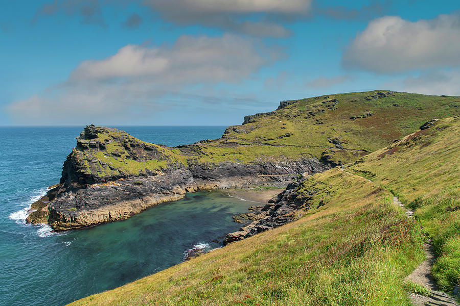 Cliffside Walk Photograph by Scott Carruthers - Fine Art America