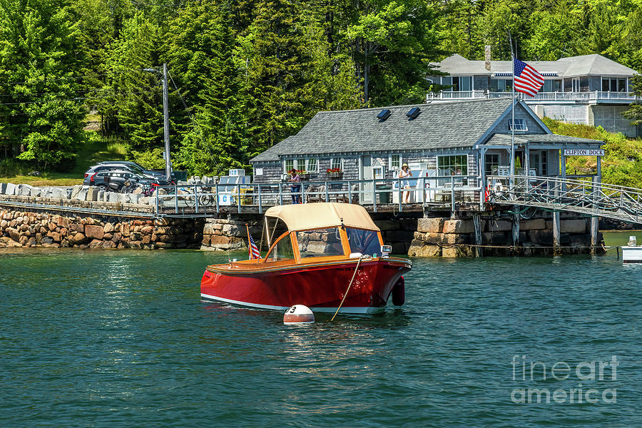 Clifton Dock Northeast Harbor Maine Photograph