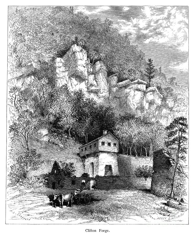 Clifton Forge, Virginia Drawing by William L Sheppard