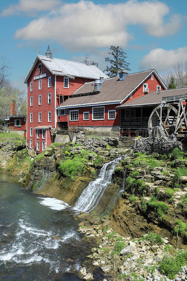 Clifton Mill Ohio Photograph by Dan Sproul