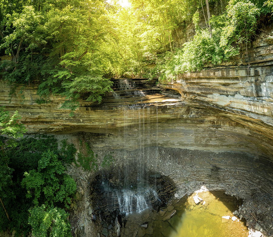 Clifty Falls Photograph by Alexey Stiop