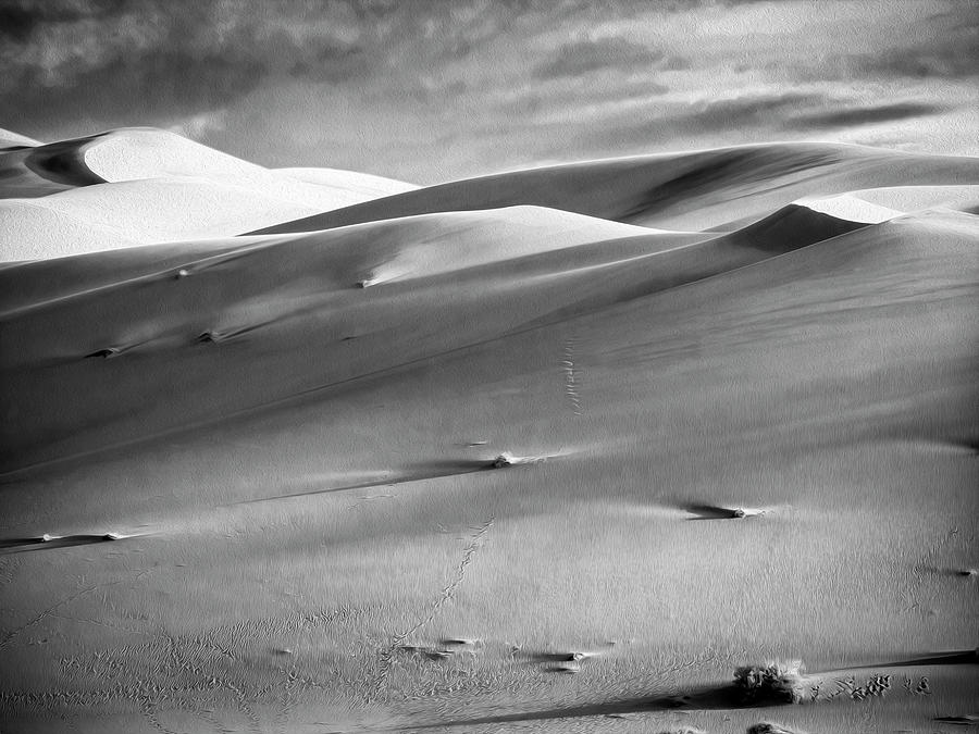 Climate Change at  Eureka  Dunes Photograph by Joe Schofield