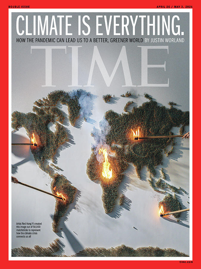Climate Photograph - Climate Is Everything by Artwork by Red Hong Yi - Photograph by Annice Lyn for TIME