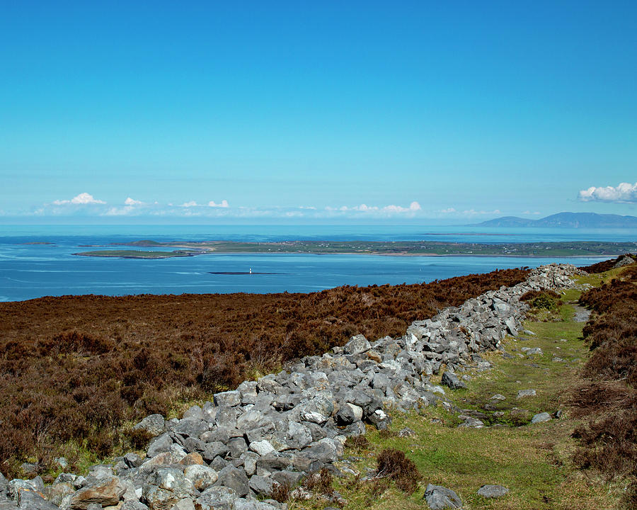 Climbing Knocknarea - September by Lisa Blake Climbing Knocknarea - September by Lisa Blake