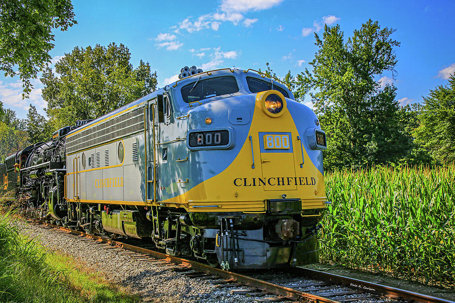 Clinchfield No 800 Photograph by Dale R Carlson