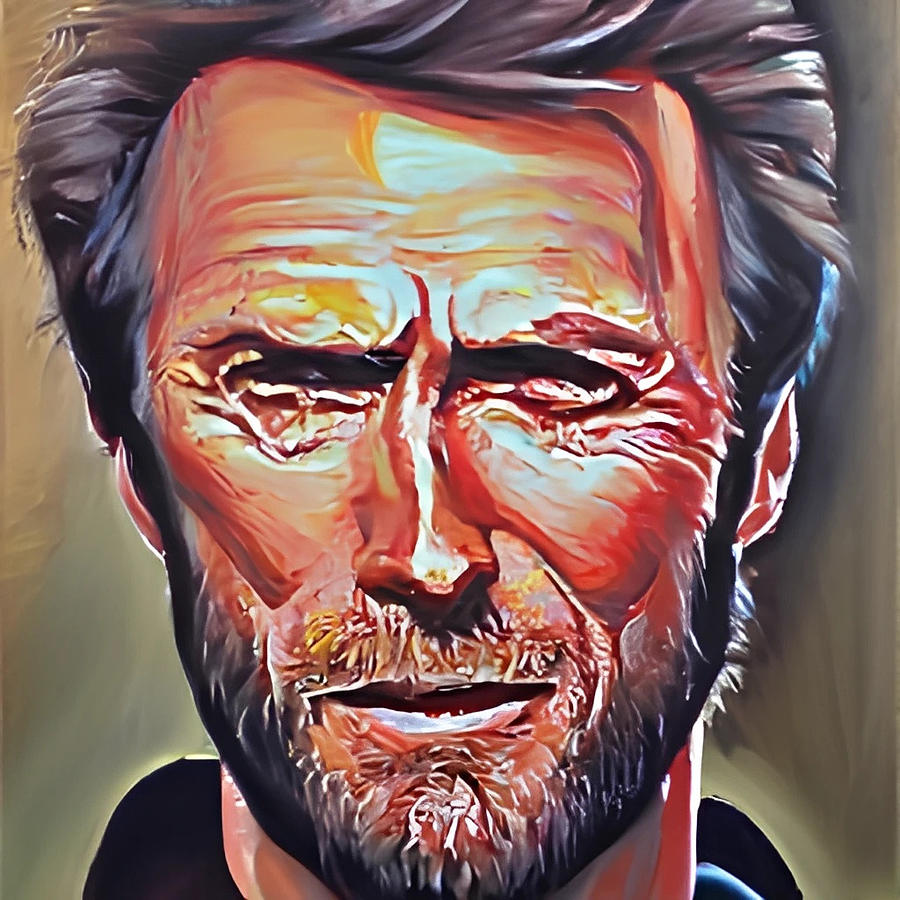 Clind Eastwood Digital Art By Michael Testino Fine Art America 8053