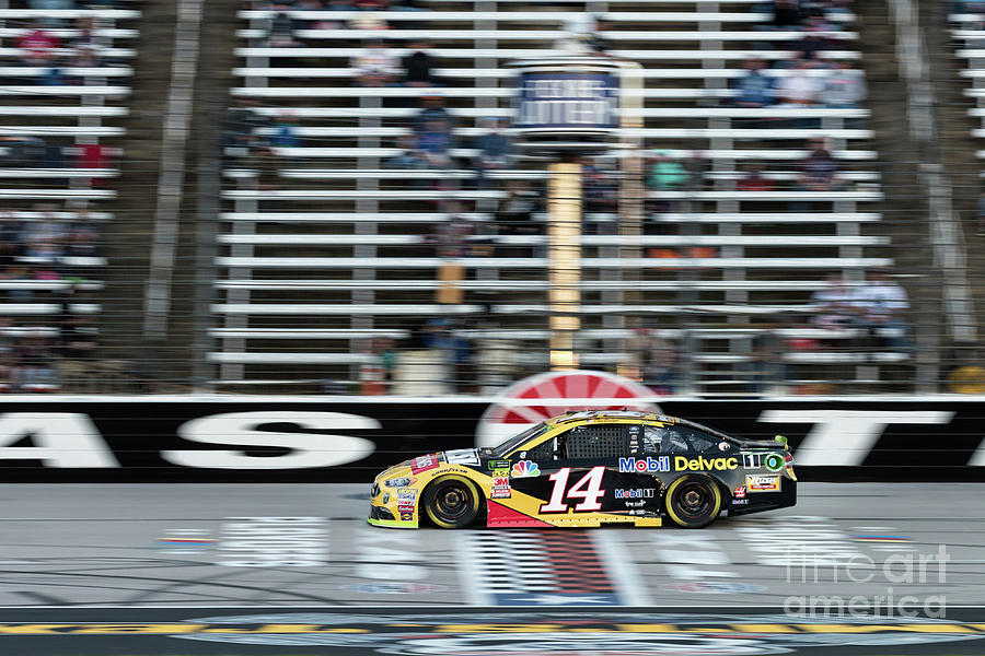 Clint Bowyer Number 14 Photograph by Paul Quinn