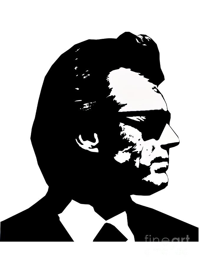 Clint Eastwood Dirty Harry Painting by Clark Chelsea | Pixels