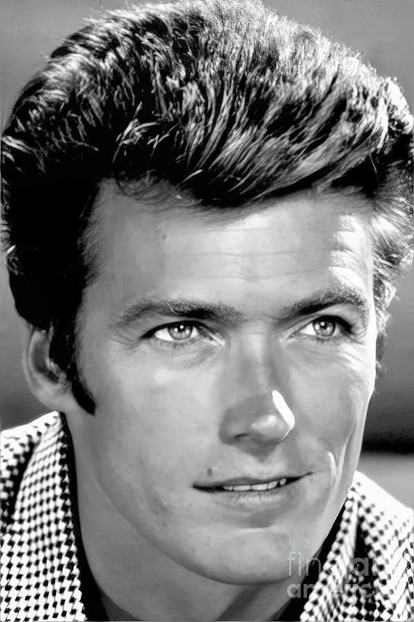 Clint Eastwood Portrait Photograph