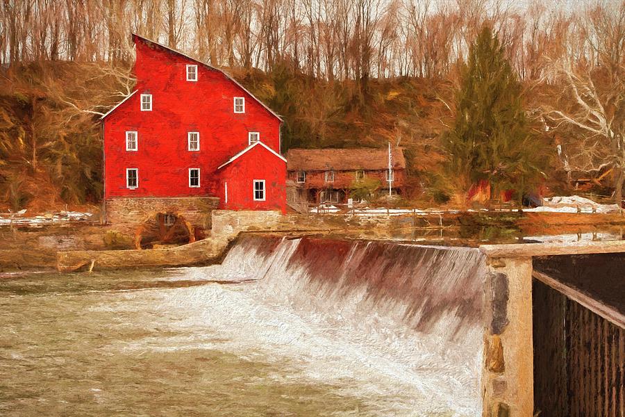 Mill Photograph - Clinton Mill by Linda Bielko Mill Photograph - Clinton Mill by Linda Bielko