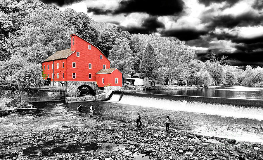 Clinton Red Mill Fusion in New Jersey Photograph by John Rizzuto