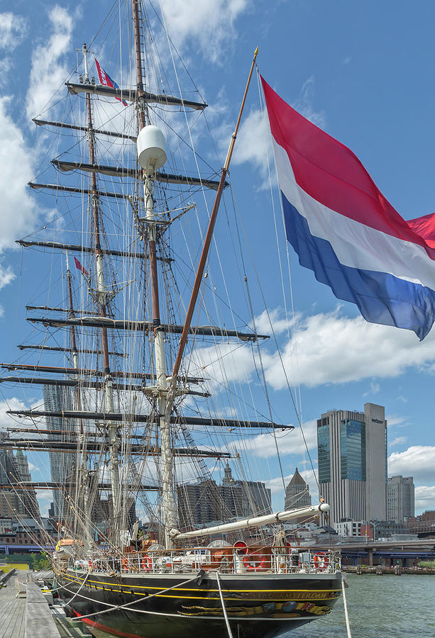 Clipper Ship Amsterdam Photograph by Cate Franklyn
