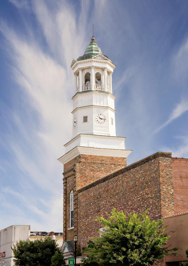 Clock Tower at Camden Photograph by Bob Pardue