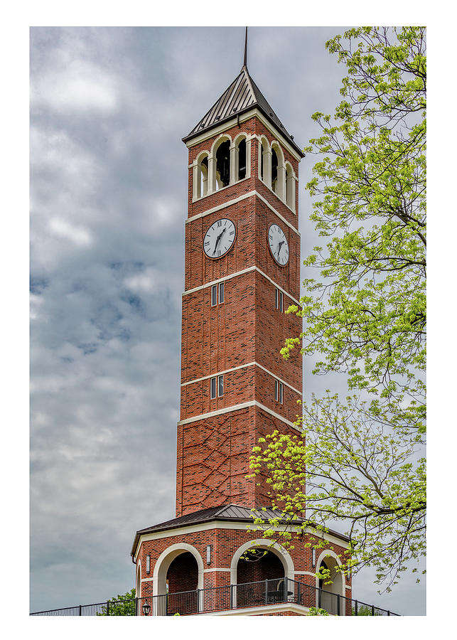 Clock Tower, Lee University Photograph by Marcy Wielfaert