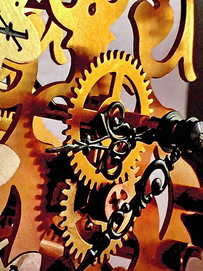 Clockworks I Photograph by Kerry Obrist