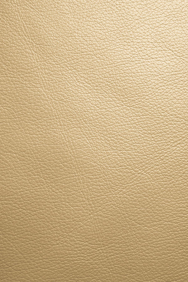 Close up detail of white leather in vertical view Photograph by MistikaS