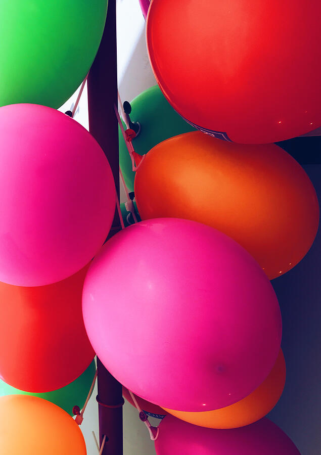 Close-up of a colourful balloons Photograph by Sussi Alfredsson / FOAP