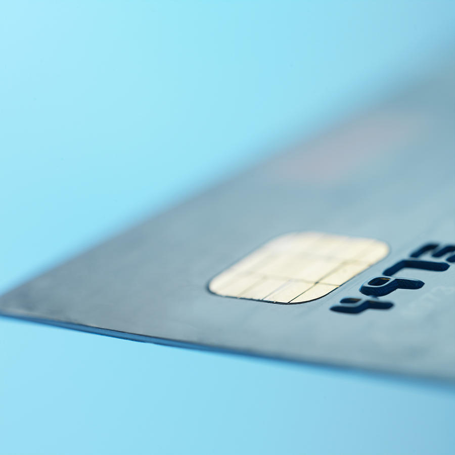 Close-up Of A Credit Card Photograph by Stockbyte