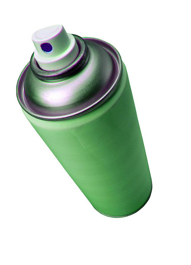 Close-up Of A Pressurized Spray Can Photograph by Stockbyte