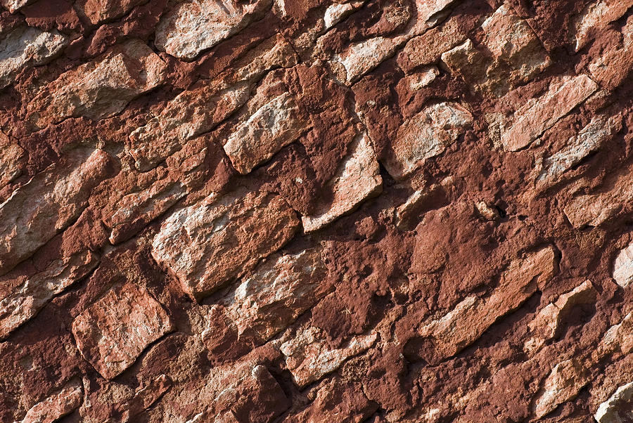 Close-up of a rugged wall Photograph by Glowimages
