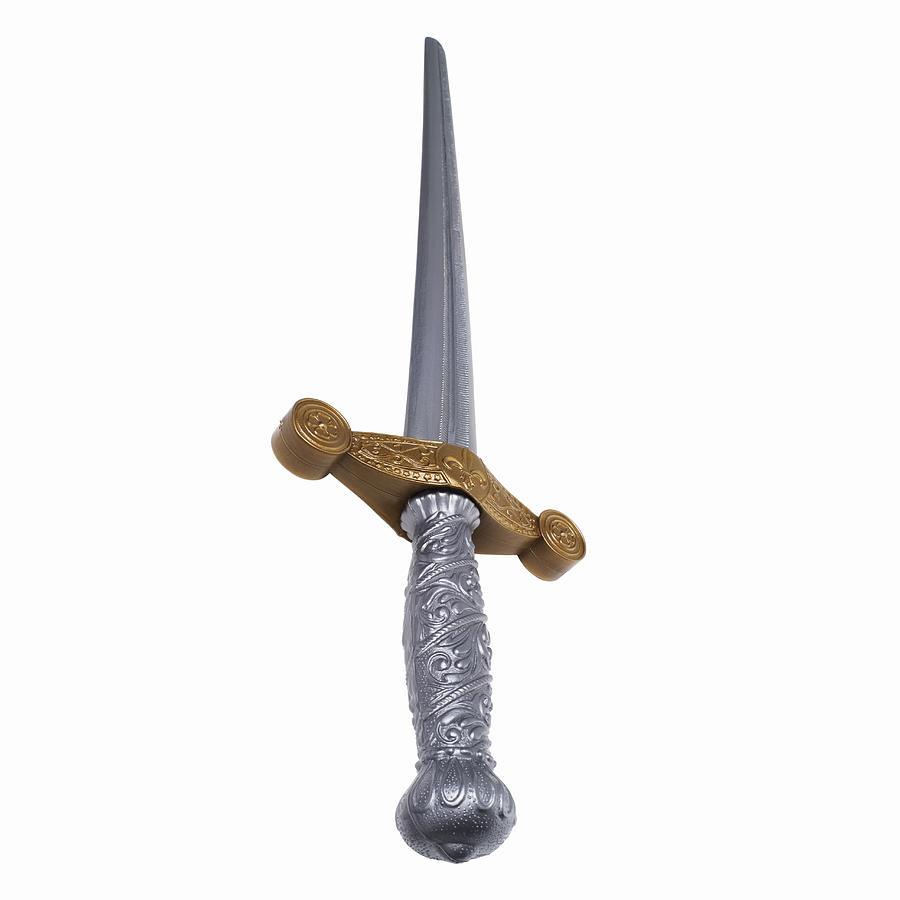Close up of a toy sword Photograph by Stockbyte