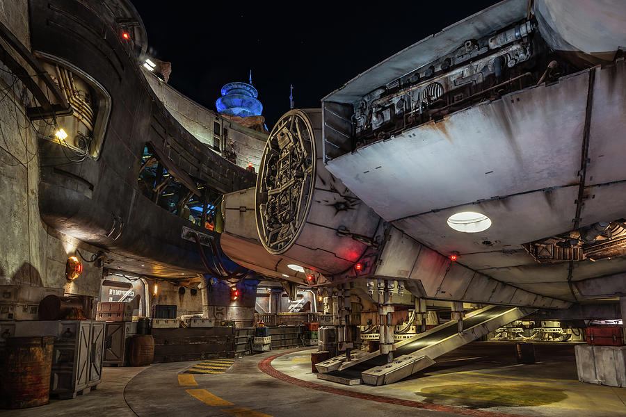 Close up of Millennium Falcon open ramp Photograph by Terri Butler | Pixels