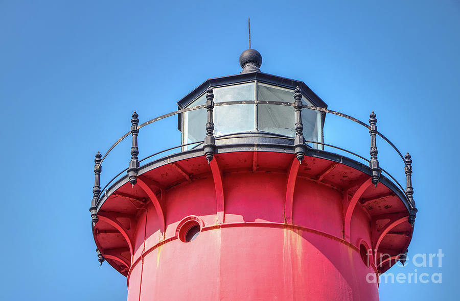 Close-up Of Nauset Lighthouse Photograph
