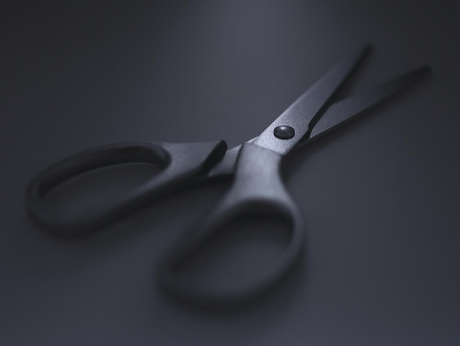Close up of scissors Photograph by Adam Gault