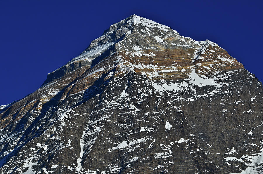 Close up of the Summit of Mt Everest Photograph by Pedro Carrilho - Pixels