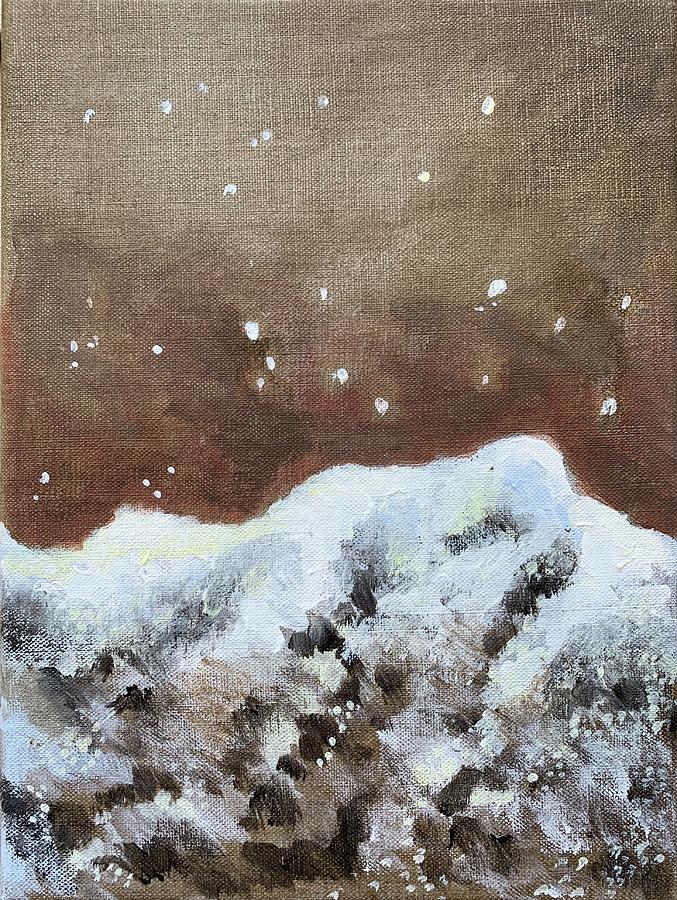 Ocean Waves Painting - Close Up Waves 2 by Natalia Ciriaco
