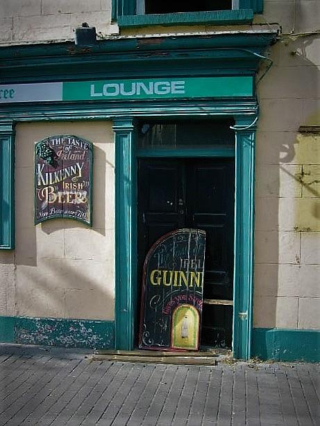 Beer Painting - Closed in Lorrha, co. Tip by Val Byrne