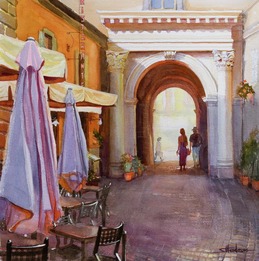 Closed on Monday Painting by Steve Henderson