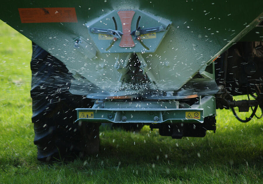 Closeup of machine spreading fertilizer Photograph by Mikedabell Closeup of machine spreading fertilizer Photograph by Mikedabell