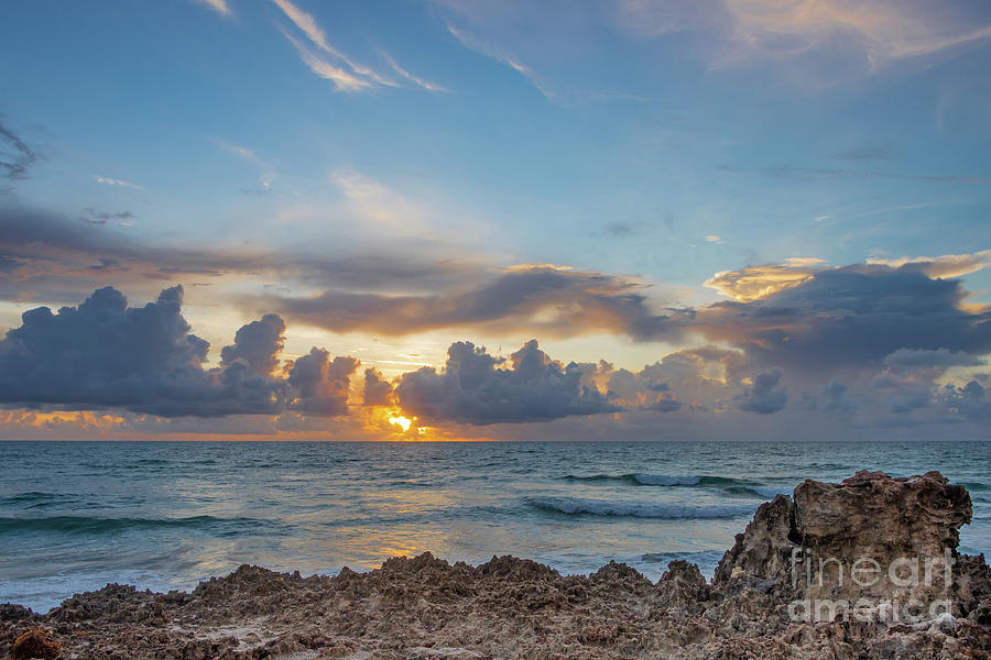 Cloud and Rocks Sunrise Photograph by Tom Claud